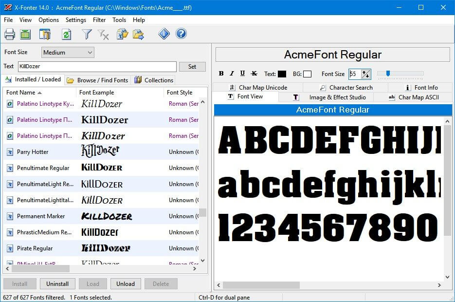 高级字体管理器 X-Fonter v14.0.3.0
