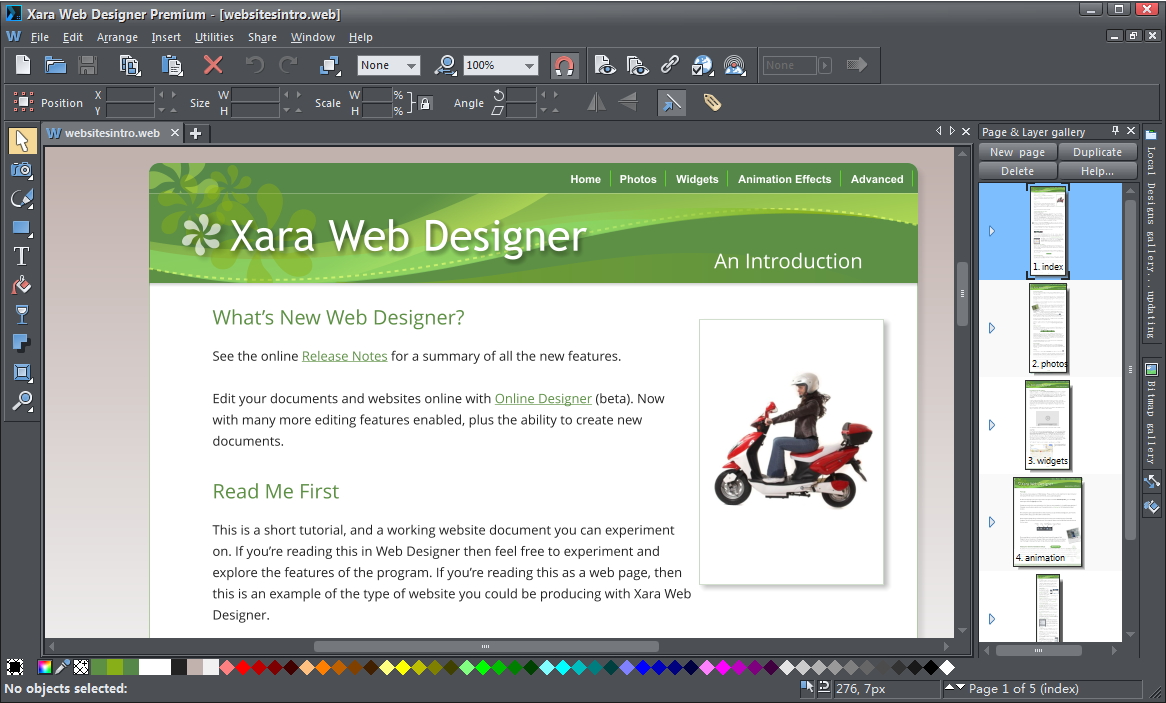 基于模板的网页编辑器 Xara Web Designer+ v23.6.1.68538 x64