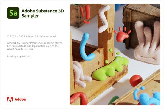 真实材质贴图制作软件 Adobe Substance 3D Sampler v4.3.1 x64